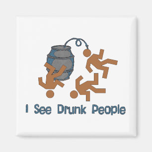Lots Of Drunk People Magnet