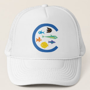 Lots of Fish in the "C" Trucker Hat