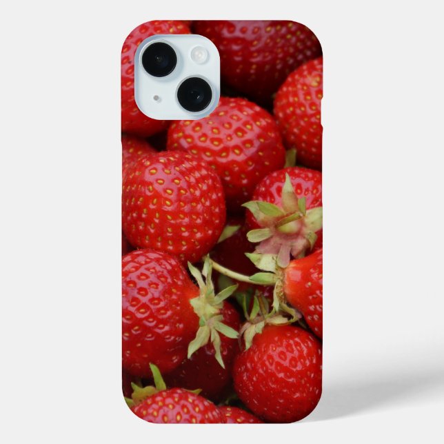 Lots of Fresh Strawberries Case-Mate iPhone Case (Back)