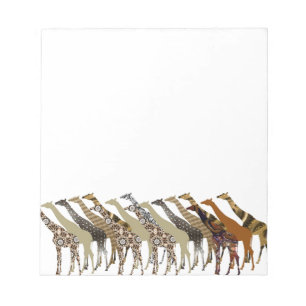Lots of Giraffes Design 3 Notepad