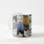 Lots of Kitties Cat Lovers Coffee Mug (Front Left)