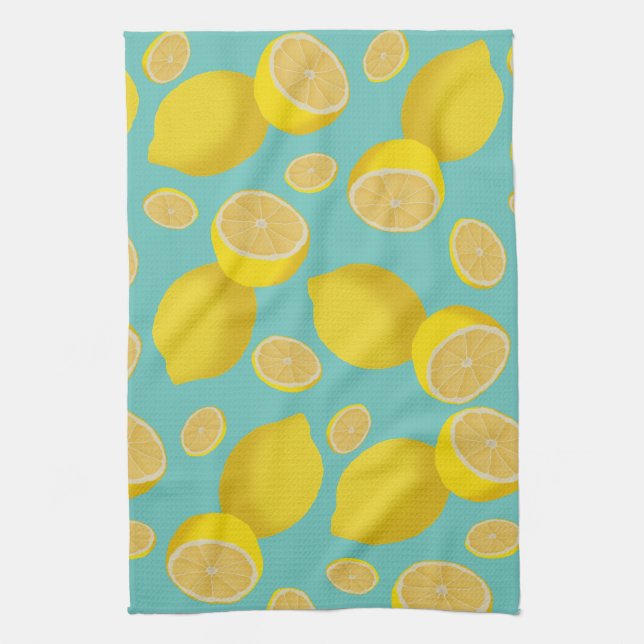 Lots Of Lemons Kitchen Towel (Vertical)