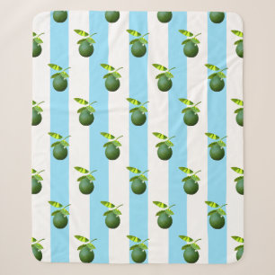 Lots of Lime Sherpa Blanket