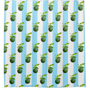 Lots of Lime Shower Curtain