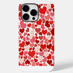 Lots of Love Hearts Mosaic iPhone 14 Pro Max Case