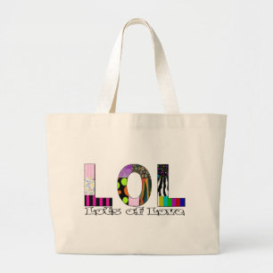 Lots of Love Large Tote Bag