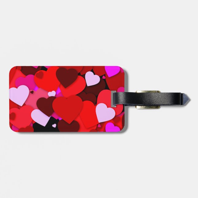 Lots of Love Luggage Tag (Back Horizontal)