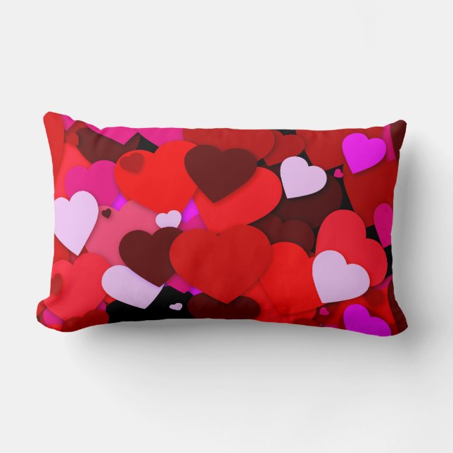 Lots of Love Lumbar Cushion (Front)