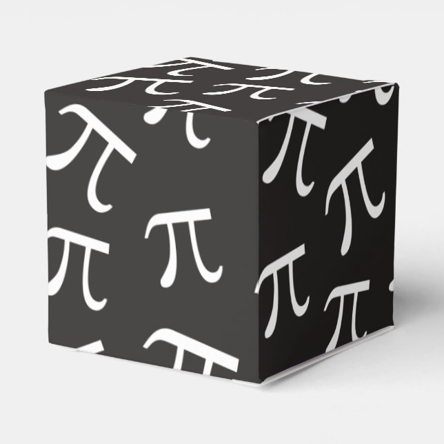 Lots of Pi - Math - Happy Pi Day Party Supplies Favour Box (Back Side)