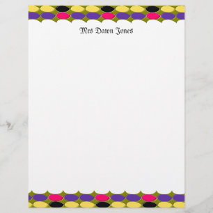 Lots Of Spots Customisable Letterhead