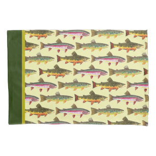 Lots of Trout Beautiful Decor Pillowcase