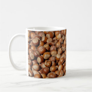 Lots of Whole Hazelnuts in Shells Coffee Mug