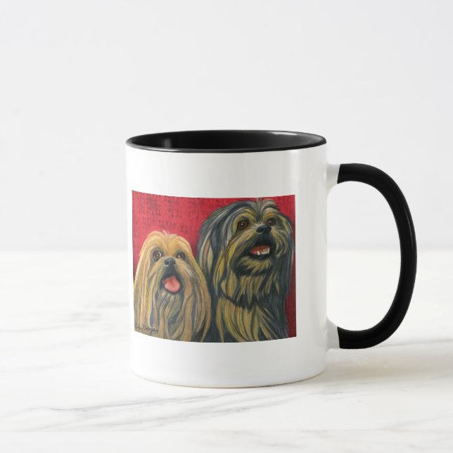 Lotsa Lhasa Love. Mug (Right)