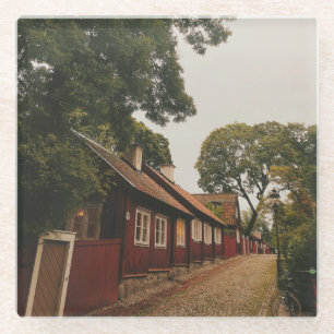 Lotsgatan - Sodermalm - Stockholm Glass Coaster
