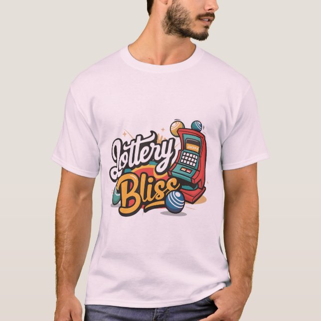 Lottery Bliss Jackpot Machine T-Shirt  (Front)