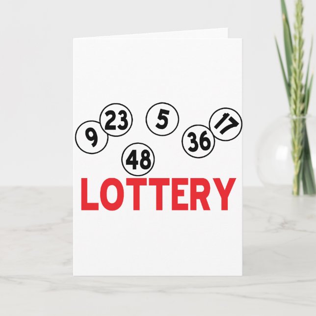 lottery designs card (Front)