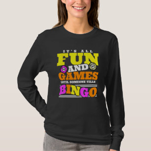 Lottery It's All Fun And Games Until Someone Yells T-Shirt