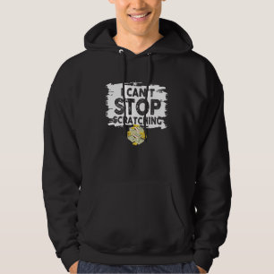 Lottery Scratcher Men Women Lucky Player Bingo Hoodie