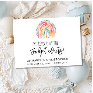 Lotto Party Favor Envelope   We’re Lucky — A Littl