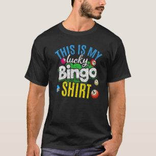Lotto This Is My Lucky Bingo  Bingo Caller  Bingo T-Shirt