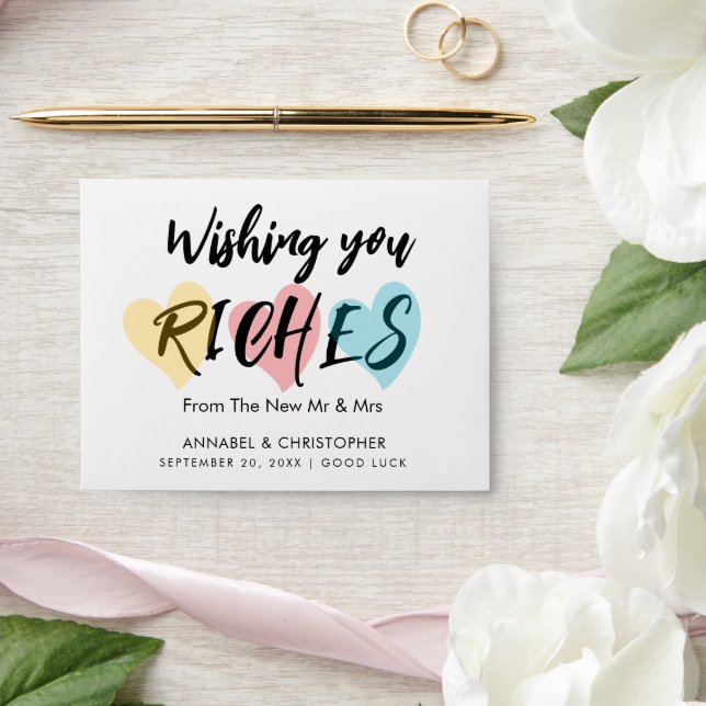 Lotto Wedding Envelope | Wishing You Riches from  (Wedding)