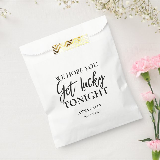 Lotto Wedding Favours Bags Get Lucky Tonight (Sealed)