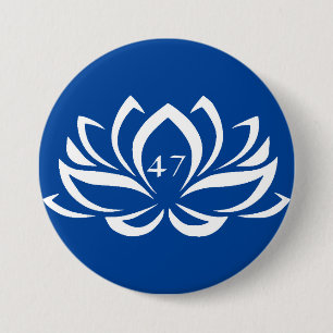 Lotus 47 Button 47th Potus Kamala Harris 