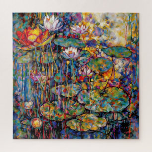 Lotus and Water Lillies Puzzle