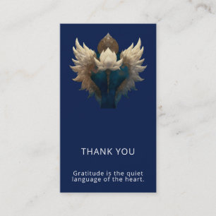LOTUS ASCENDANT l WINGED LOTUS Business Card