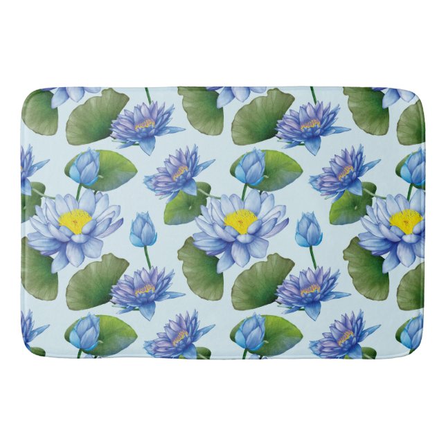 Lotus Bath Mat (Front)