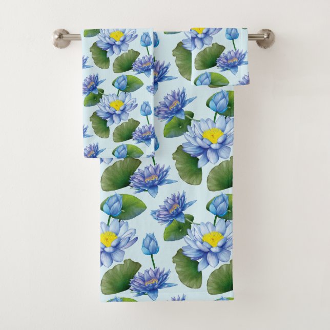 Lotus Bath Towel Set (Insitu)