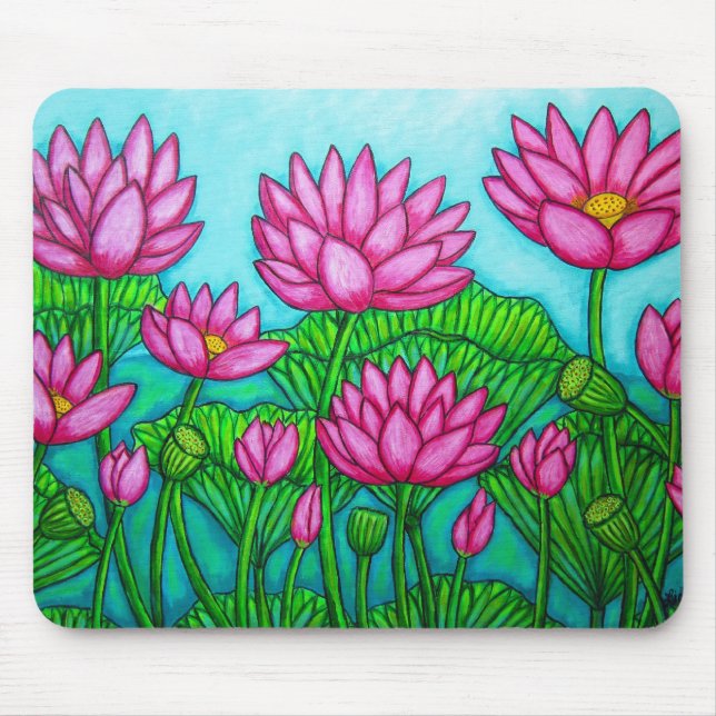 Lotus Bliss II Mousepad (Front)