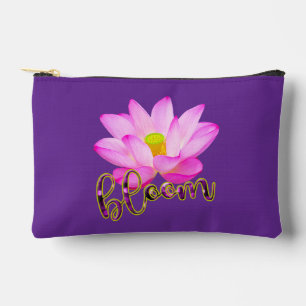 lotus bloom accessory pouch