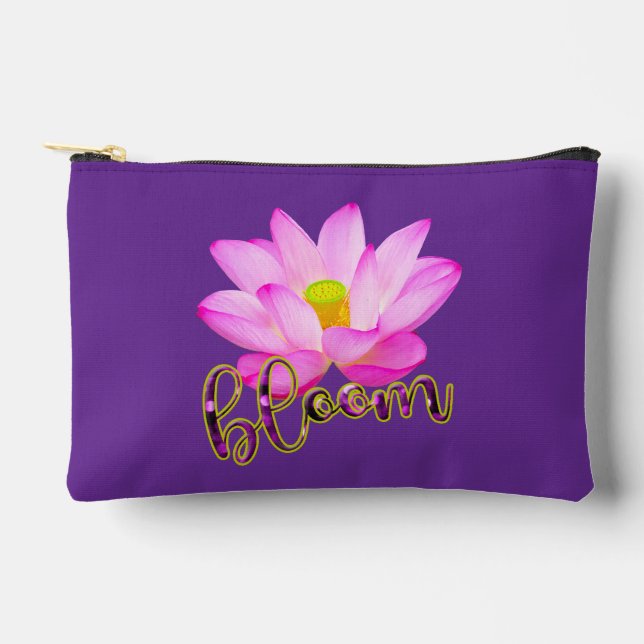 lotus bloom accessory pouch (Front)