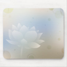 Lotus Bloom Mouse Pad