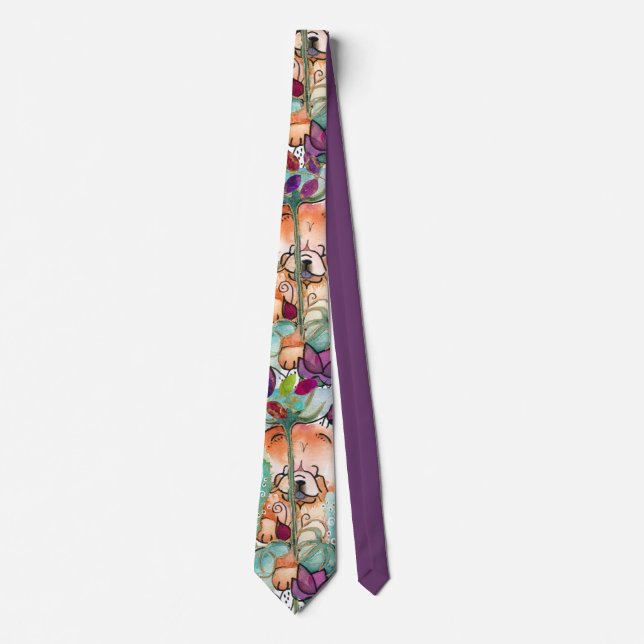 Lotus Blossoms and Chow Tie (Front)