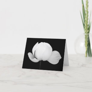 Lotus Bud Thank You Card