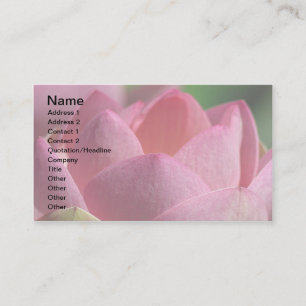 lotus business card