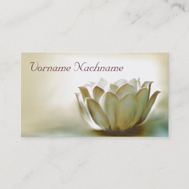 Lotus Business Card (Front)