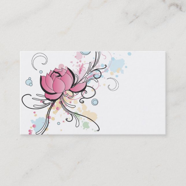 lotus Business Card (Front)