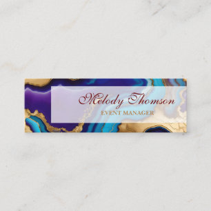 Lotus , Business Card, Size: Mini, 7.6 cm x 2.5 cm Mini Business Card