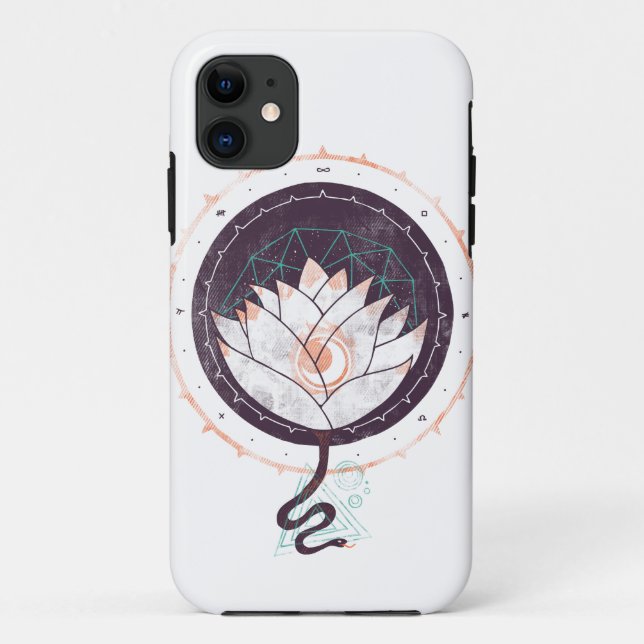 Lotus Case-Mate iPhone Case (Back)