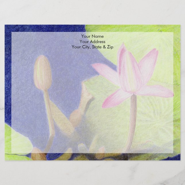 Lotus Customised Letterhead (Front)