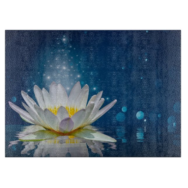 Lotus Cutting Board (Front)