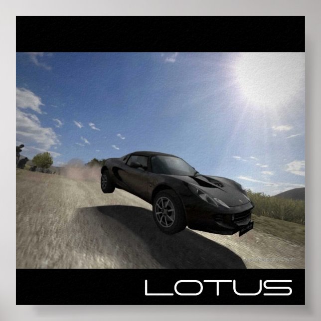 Lotus Elise Poster (Front)