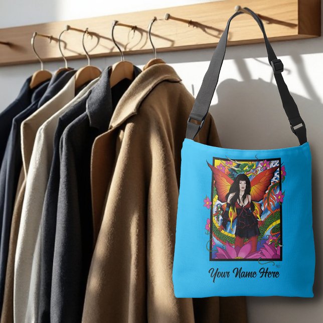 Lotus Fairy Chinese Water Dragon Crossbody Bag (Creator Uploaded)