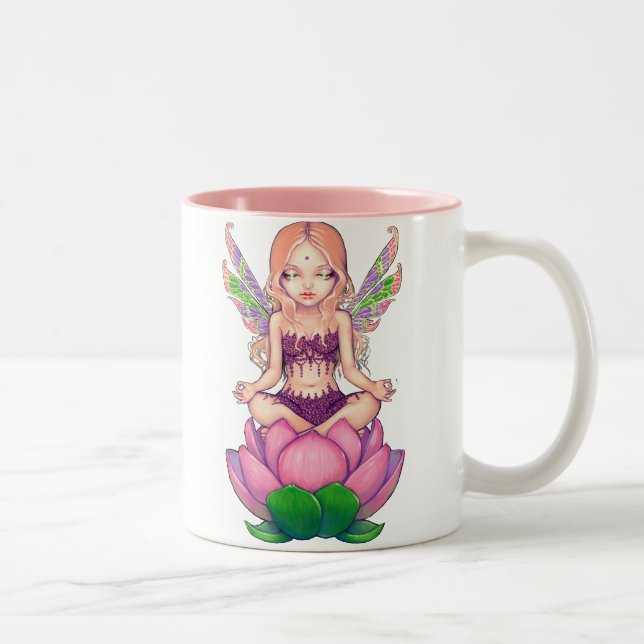 "Lotus Fairy" Mug (Right)