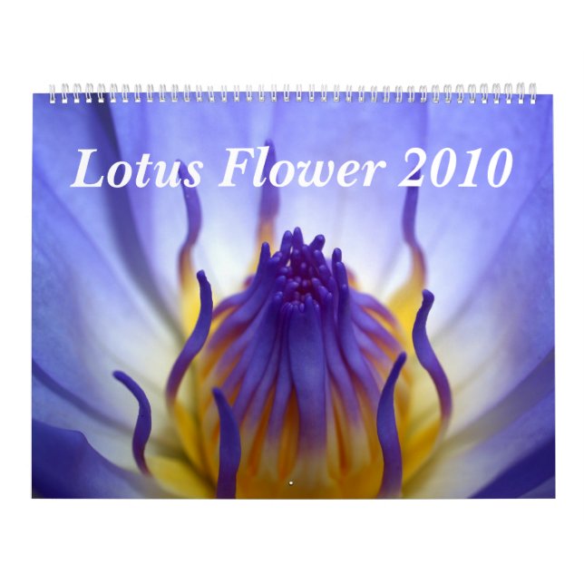 Lotus Flower 2010 Calendar (Cover)