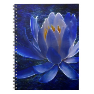 Lotus flower and its meaning spiral notebook