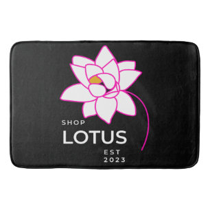 LOTUS Flower  Bath Mat
